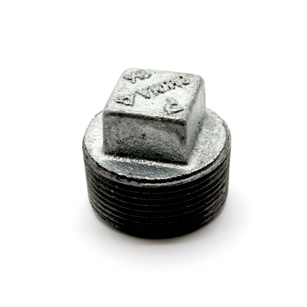 3" Galvanized Steel Plug