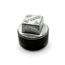 4" Galvanized Steel Plug