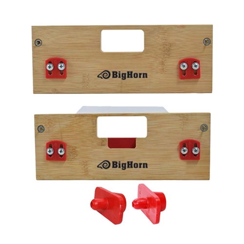 "B" Latch & Strike Template Kit - Finish Size 1-1/8" x 2-1/4" & 1-1/8" x 2-3/4"