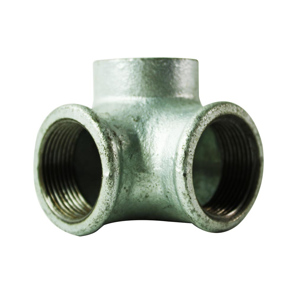 1-1/4" Galvanized Steel Side Outlet Elbow