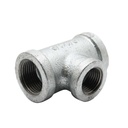 1/2" x 1/2" x 3/8" Galvanized Steel Reducer Tee