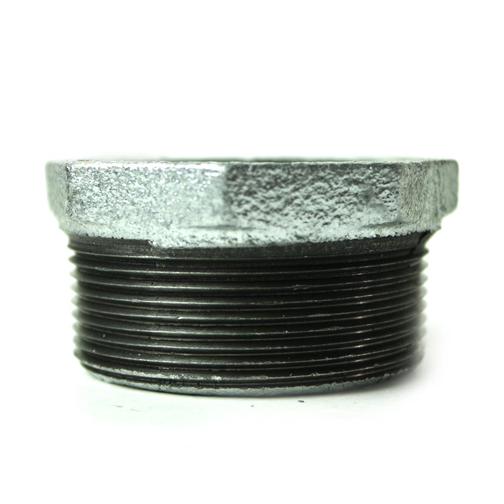 2" x 1/2" Galvanized Steel Hex Bushing