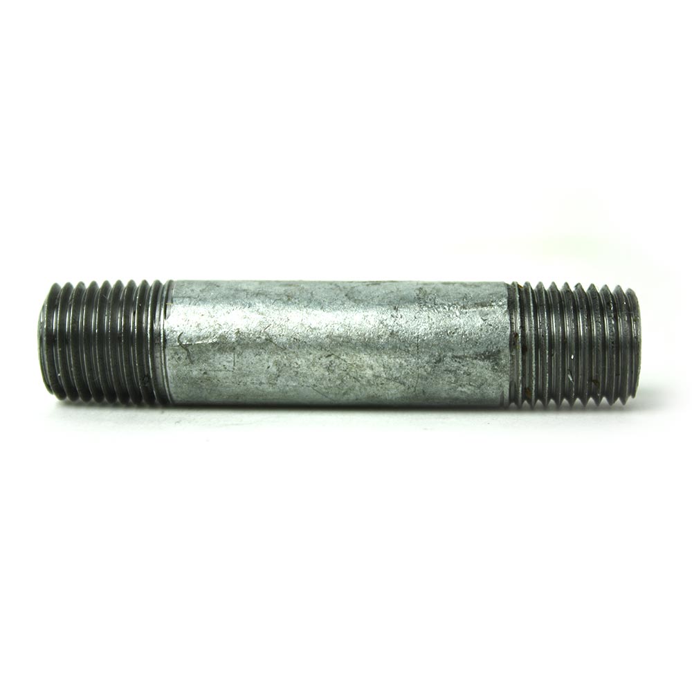 1/4" x 3-1/2" Galvanized Steel Nipple