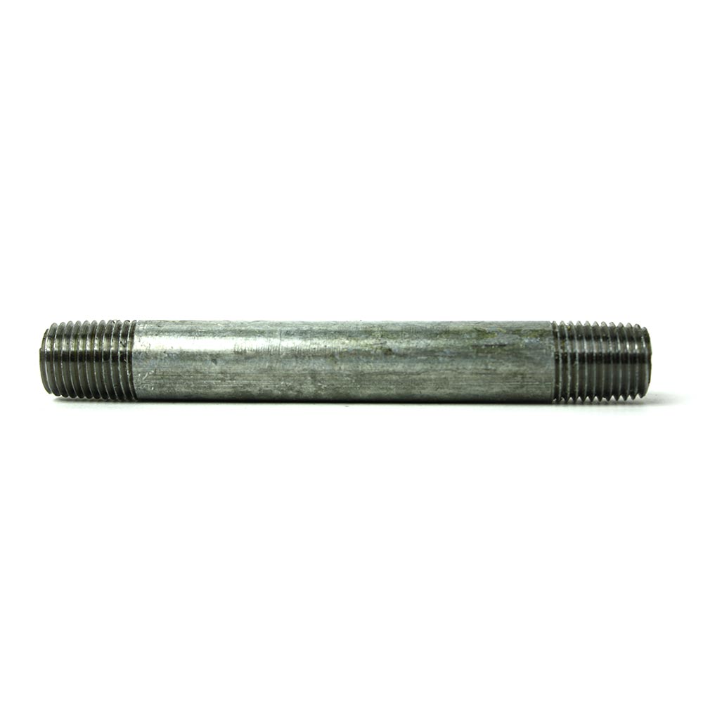 1/4" x 4" Galvanized Steel Nipple