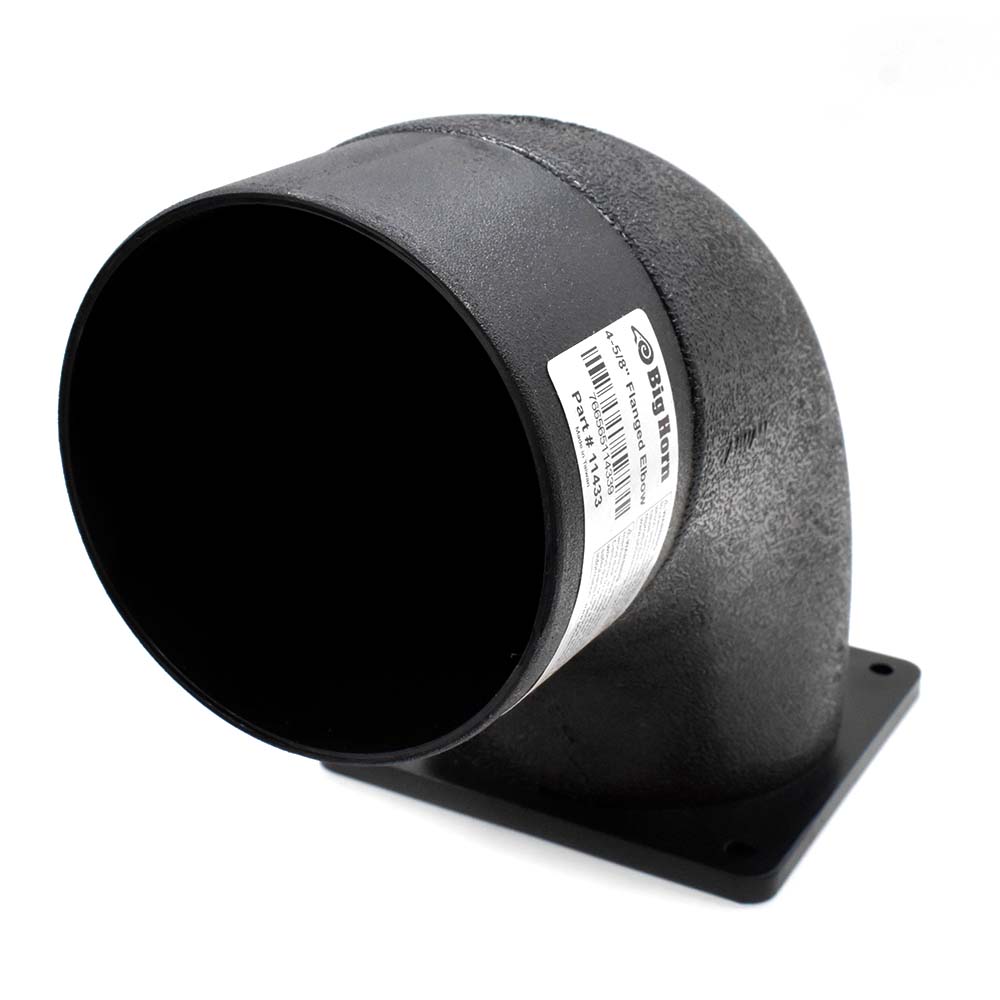 4 5/8" Flanged elbow