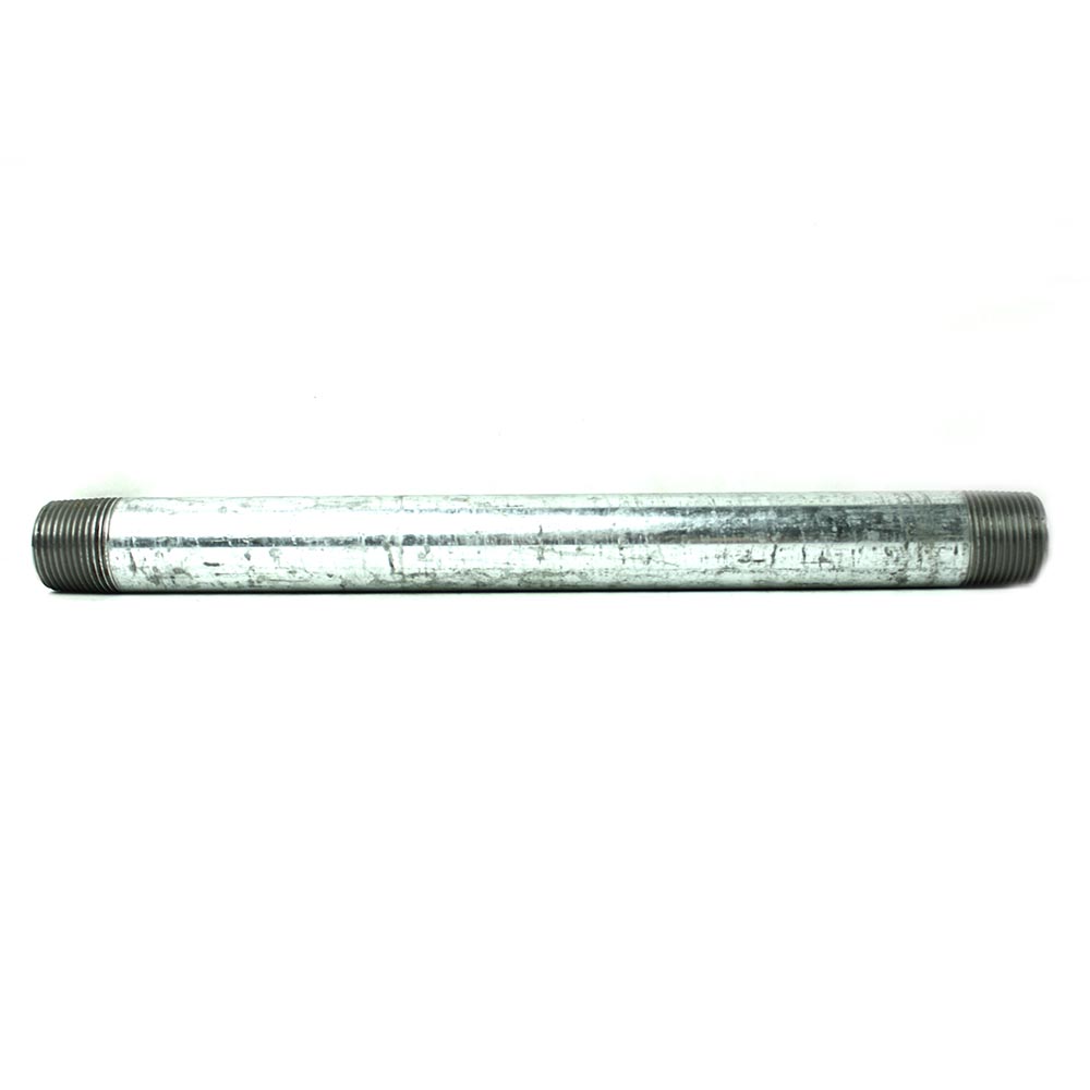 3/4" x 18" Galvanized Steel Nipple
