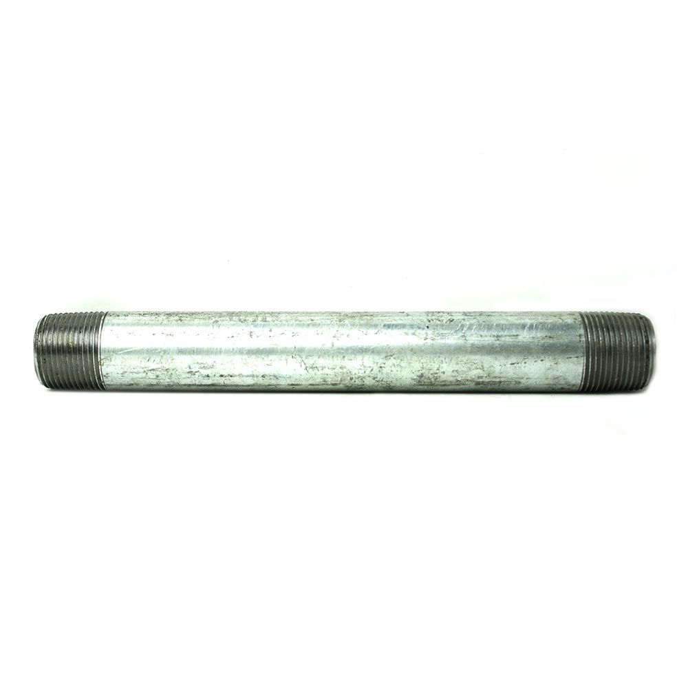 1" x 12" Galvanized Steel Nipple