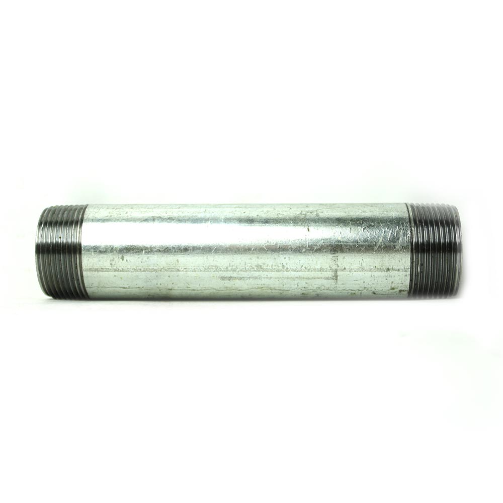 1-1/4" x 11" Galvanized Steel Nipple
