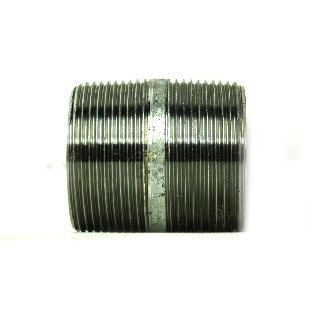 1-1/2" x 2" Galvanized Steel Nipple
