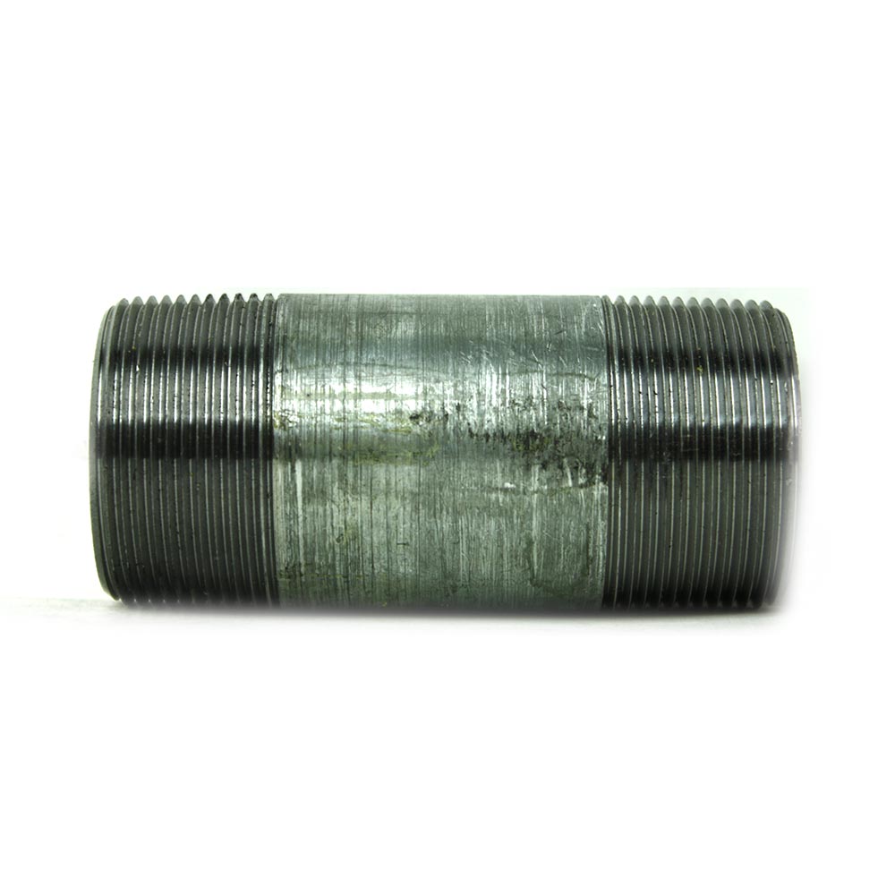 1-1/2" x 4" Galvanized Steel Nipple
