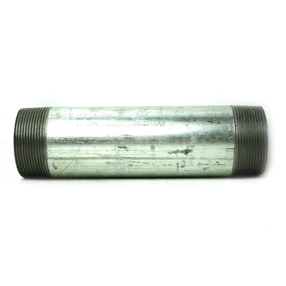 2" x 8" Galvanized Steel Nipple