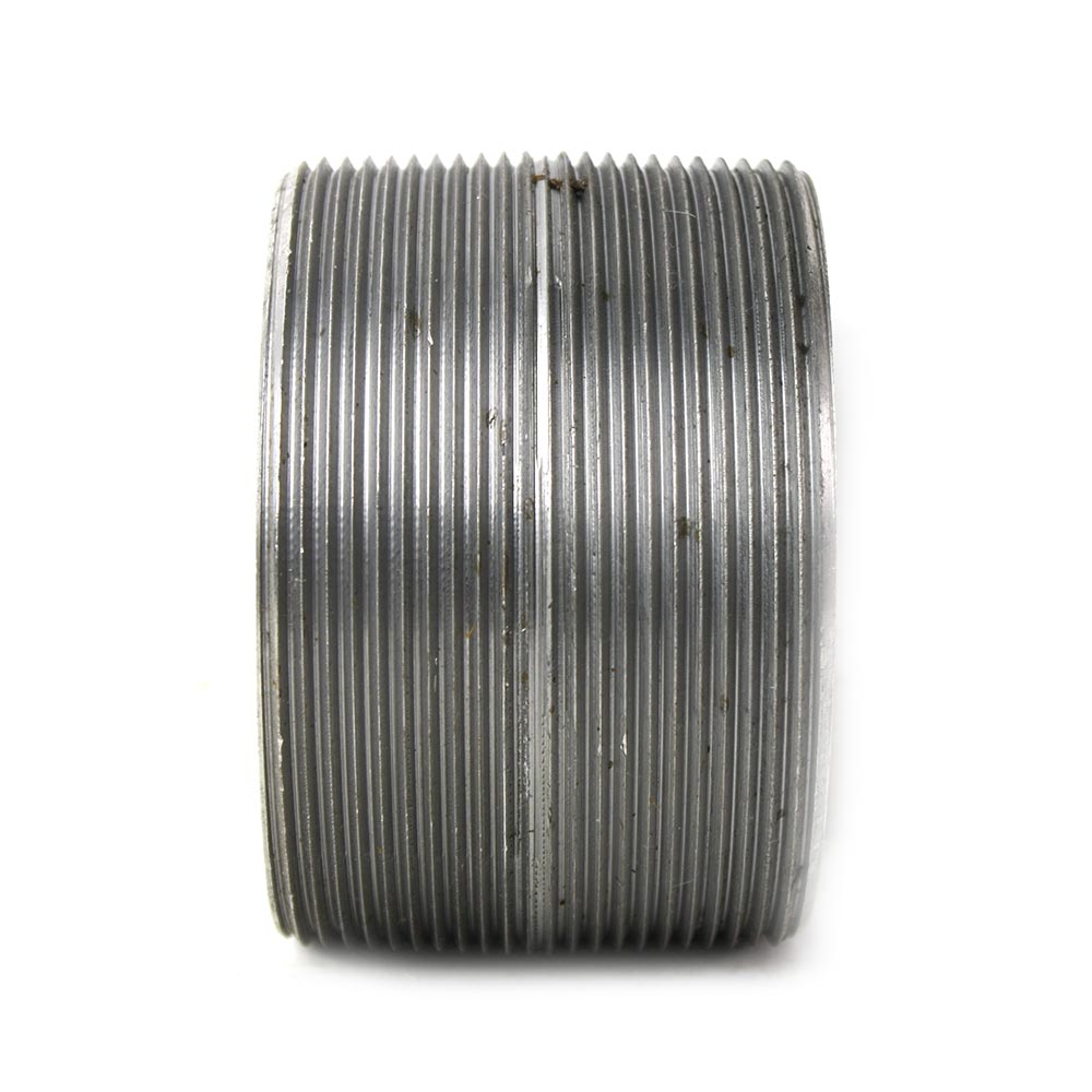 4" x Close Galvanized Steel Nipple