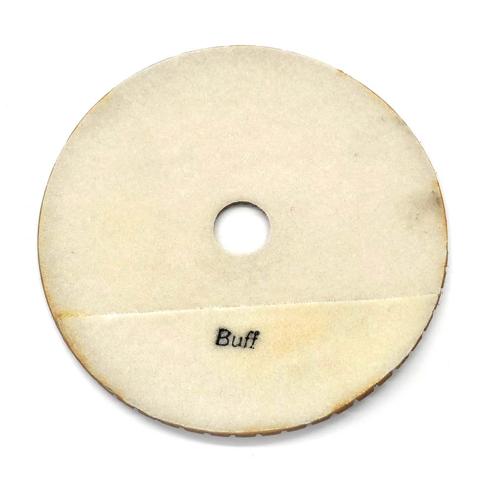 7" White Buffing Pad
