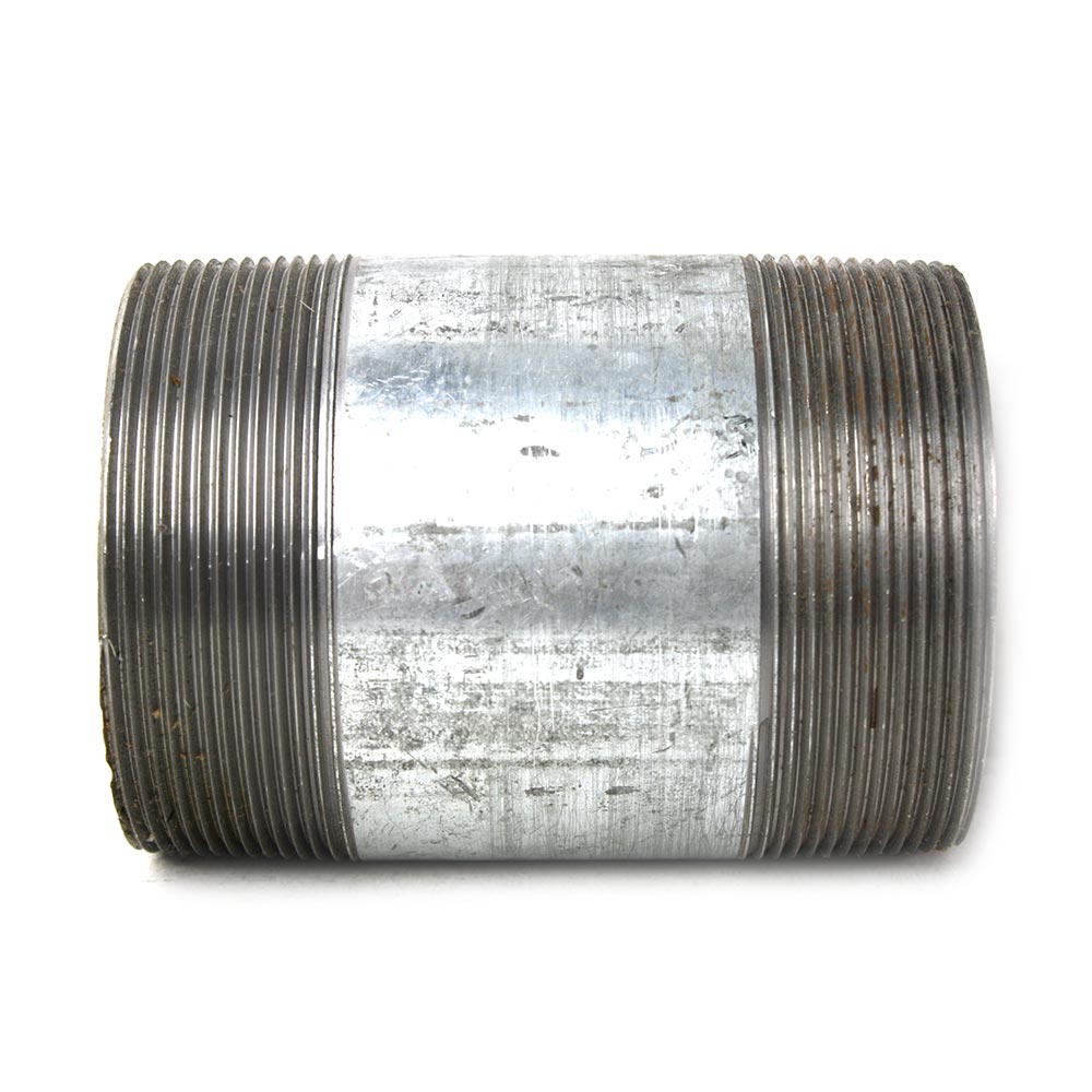 4" x 6" Galvanized Steel Nipple
