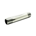 1/2" x 4" Chrome Plated Brass Nipple