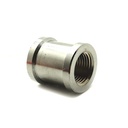 1/2" Chrome Plated Brass Coupling