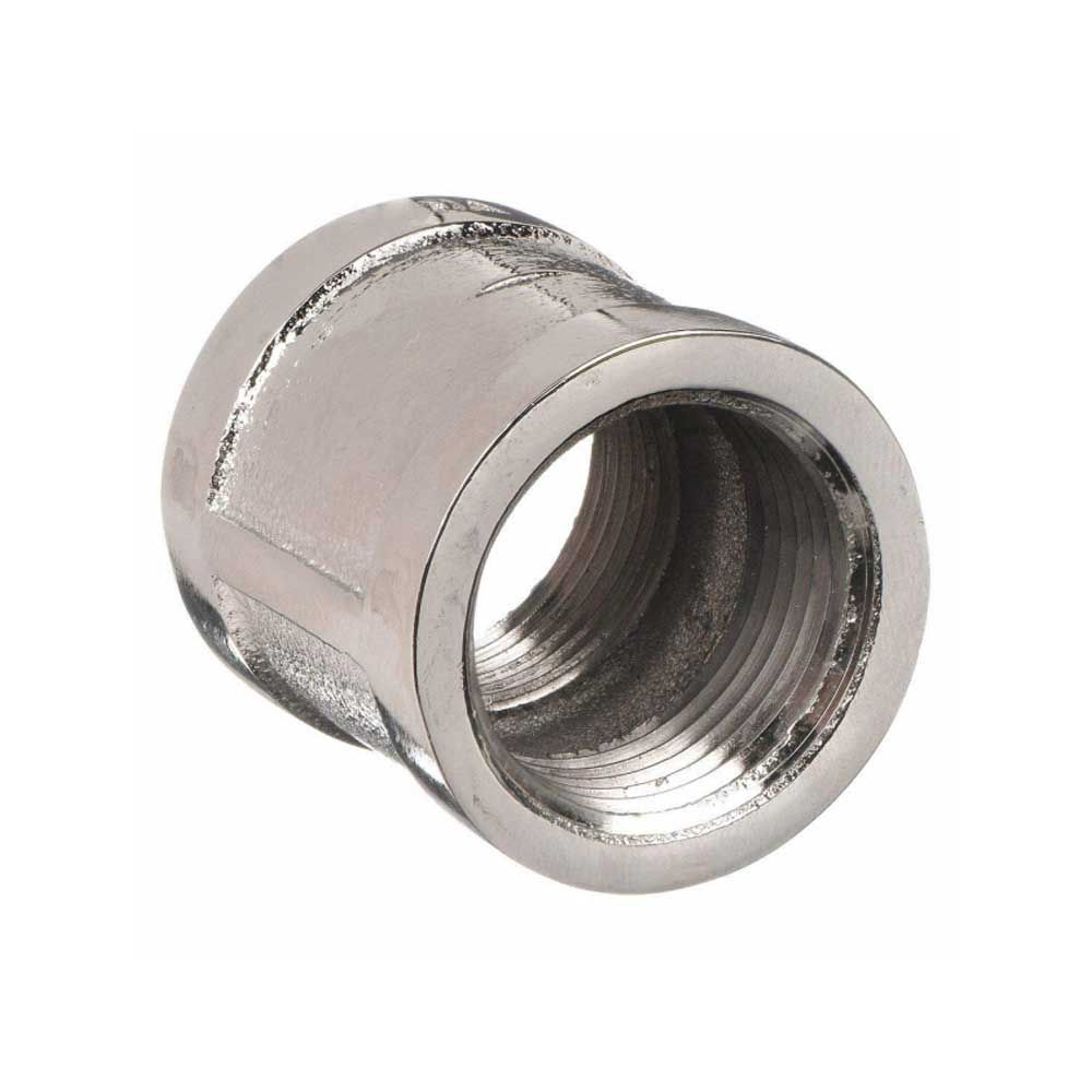 3/8" Chrome Plated Brass Coupling