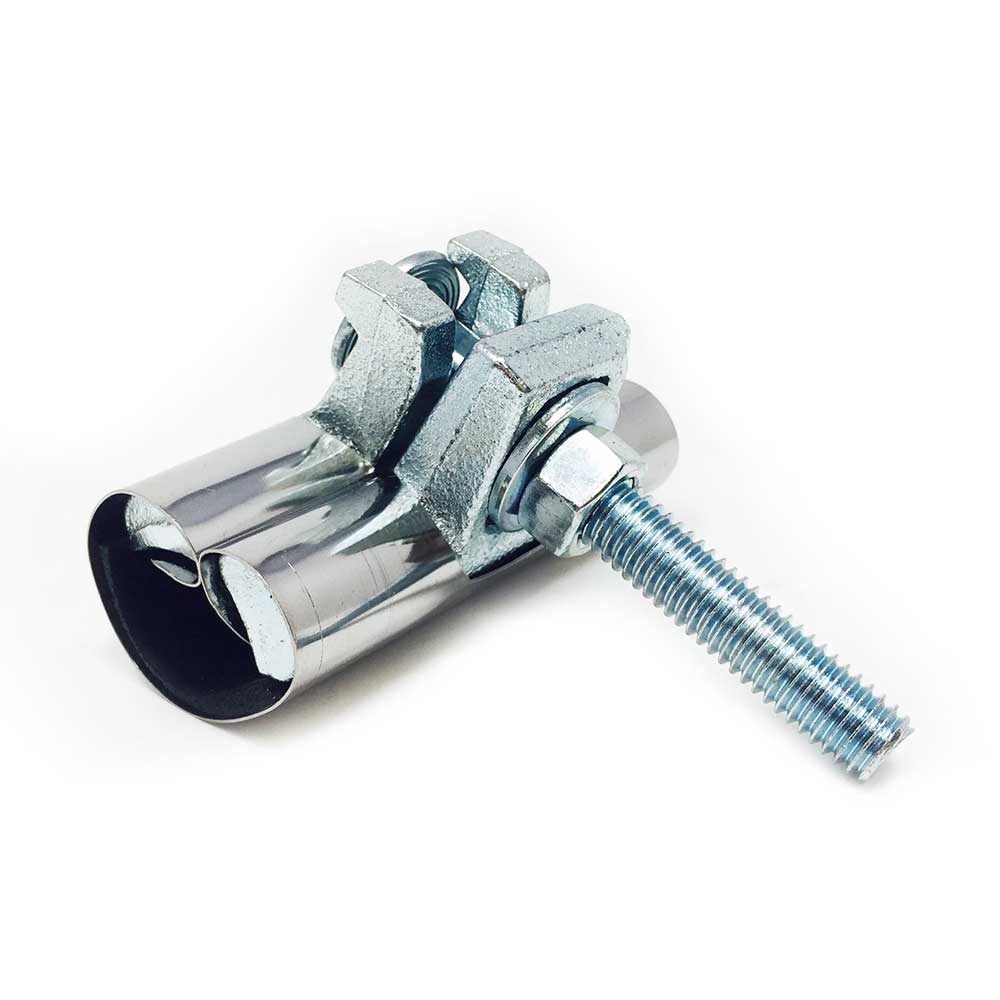 2" x 3" Stainless Steel Pipe Repair Clamp - Single Bolt