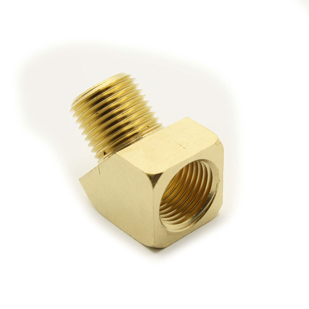 1/8" 45 Street Elbow Brass (BARSTOCK) - FST22EA