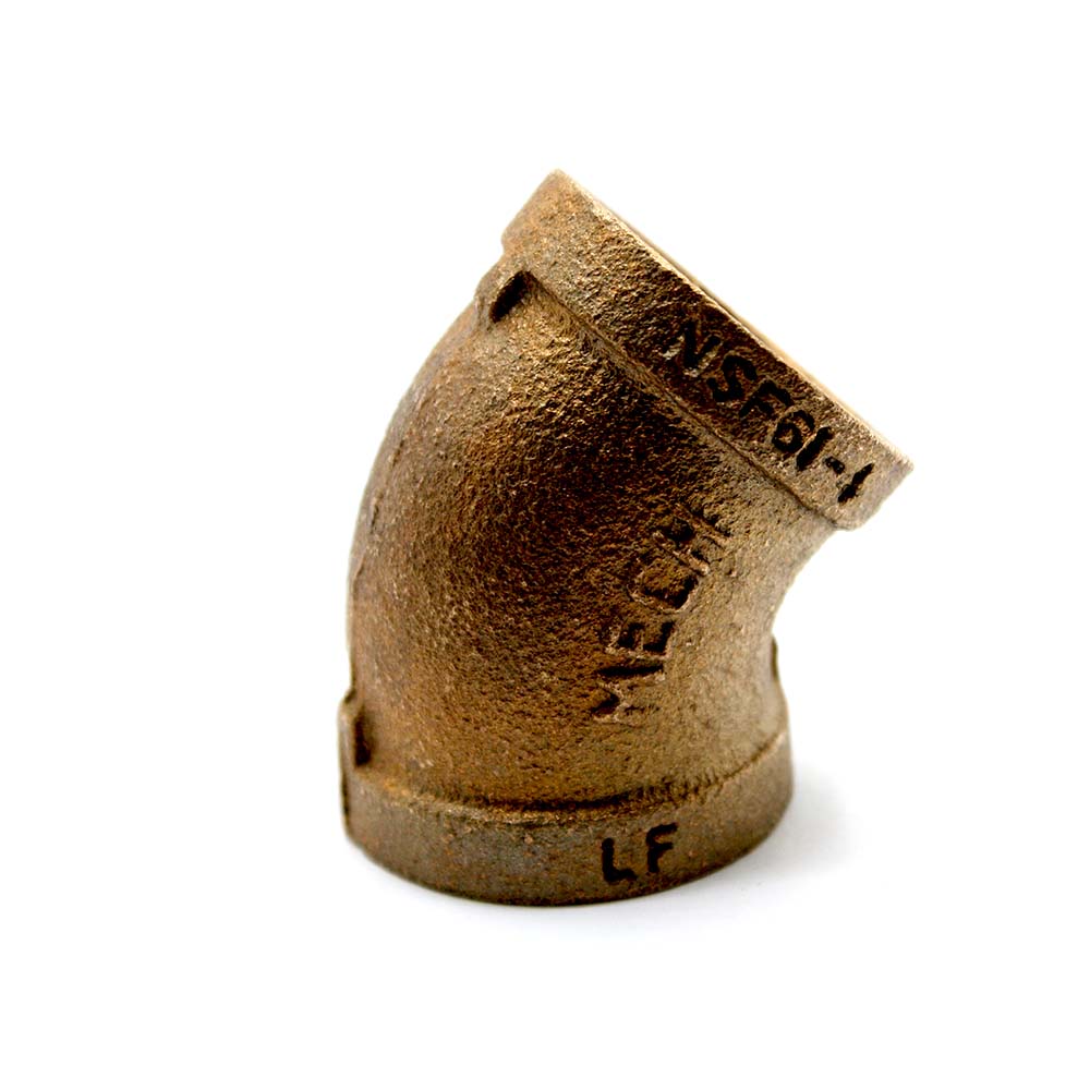 1-1/2" 45 Brass Elbow