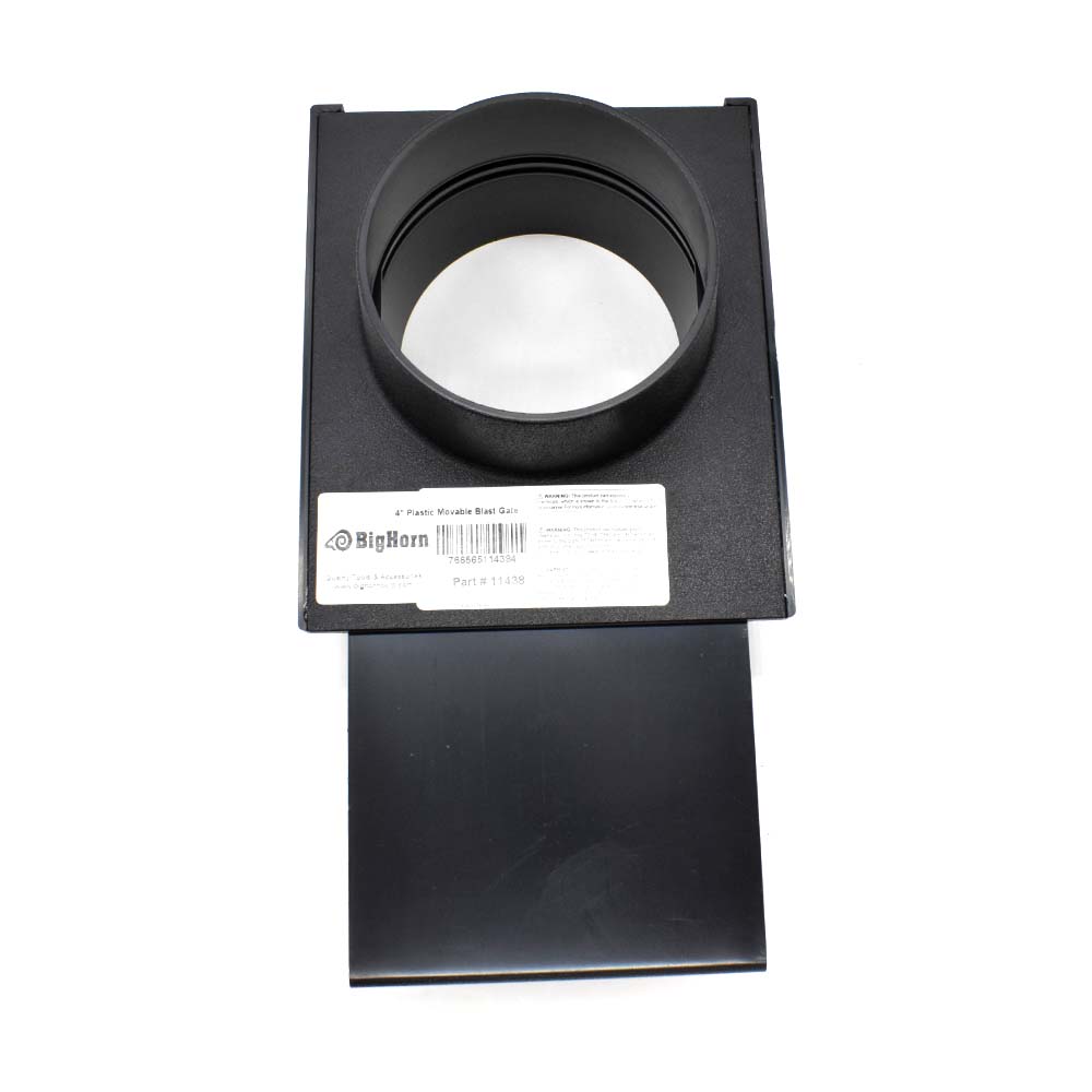4" Plastic Movable Blast Gate
