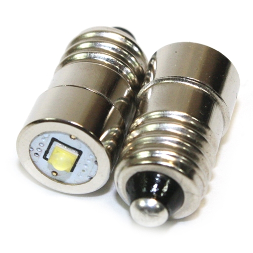 1-9V, 3W SMD LED, 1Watt bulb,100LM, E10 base, cool white :5500-7000K (1 each)