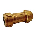3/8" IPS x 1/2" Copper Short Pattern Brass Compression Coupling