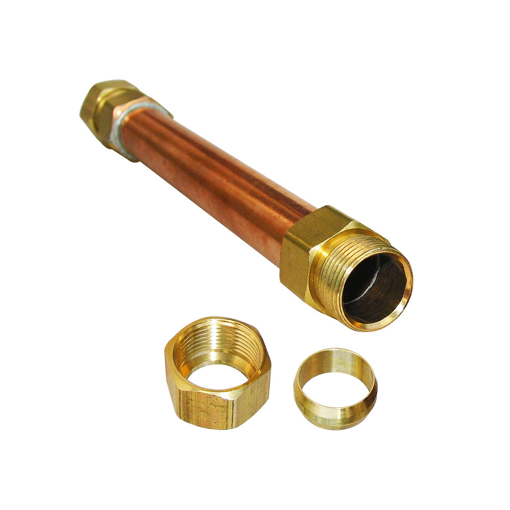 1/2" X 6" Copper Compression Repair Coupling