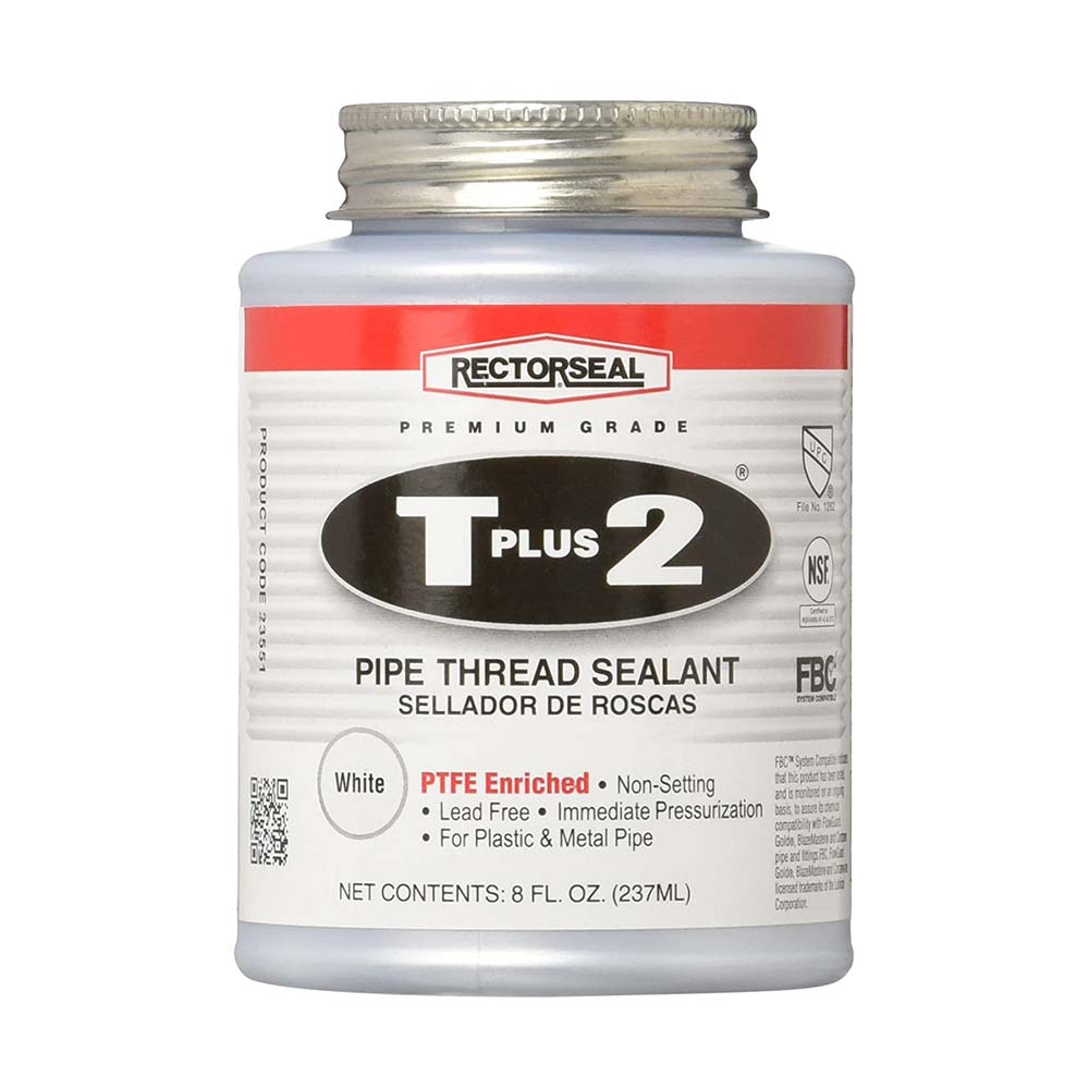 8OZ RECTORSEAL W/TEFLON T-2