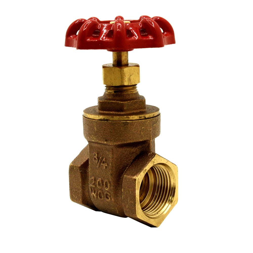 4" IPS Brass Gate Valve