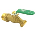3/4" MIP x 3/4" MHT No-Kink 1/4 Turn Hose Bibb
