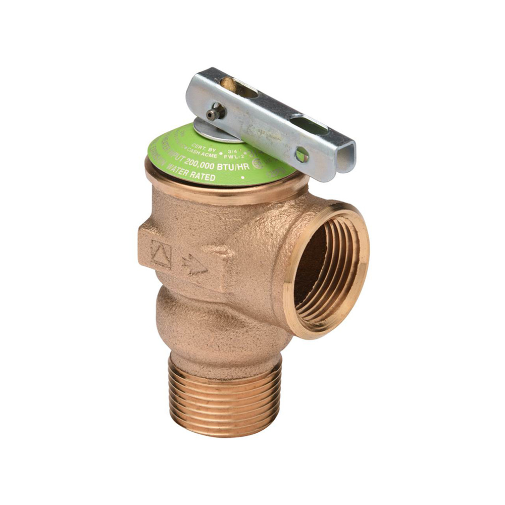3/4" Temperature & Pressure Relief Valve Only - 150PSI - 210F
