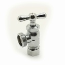 5/8" Comp.  x 3/4" Male GHT Front Handle Washing Machine Valve