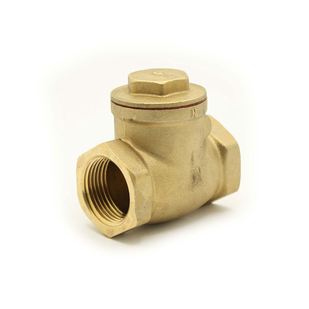 3/4" FIP Brass Swing Check Valve