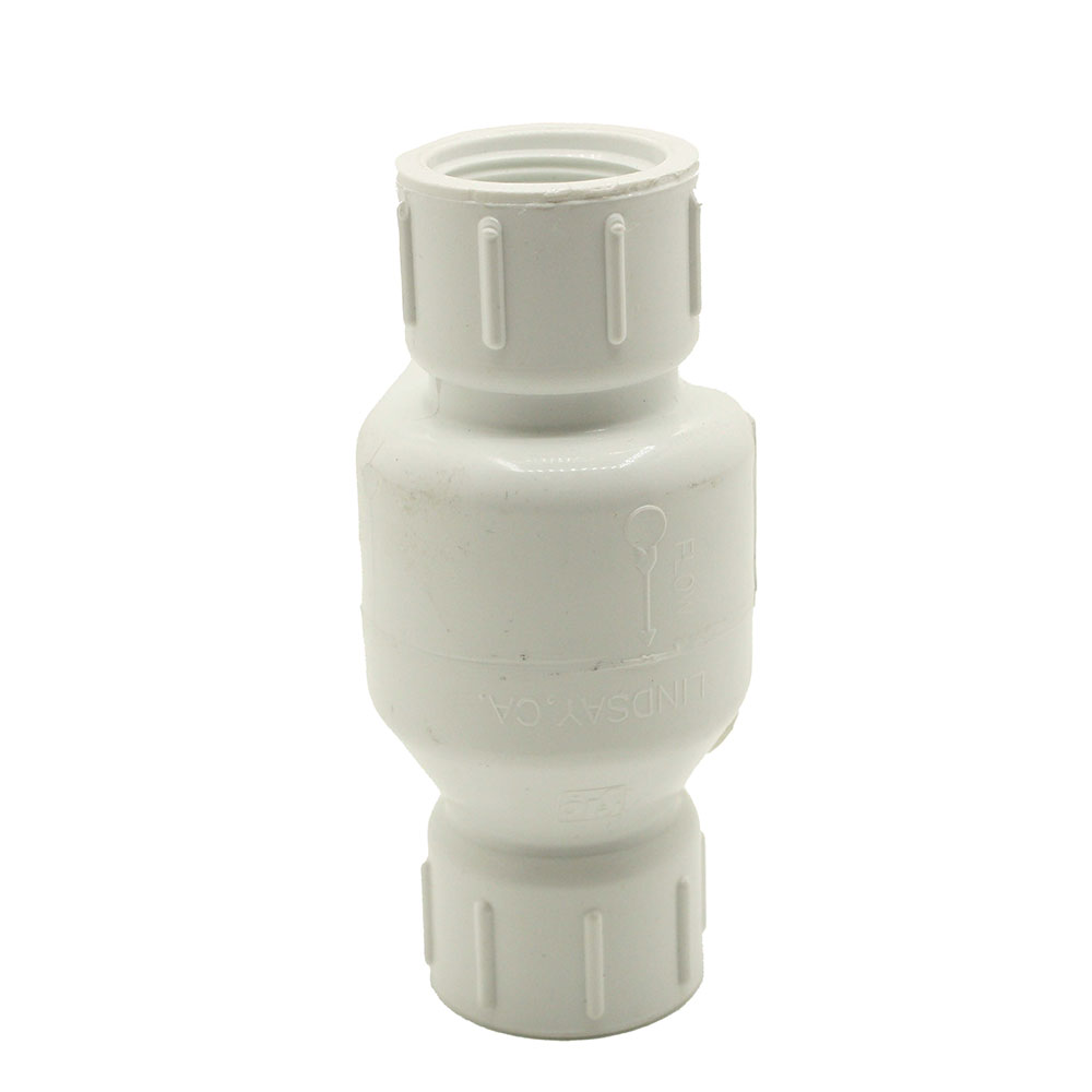 1/2" Threaded PVC Swing Check Valve