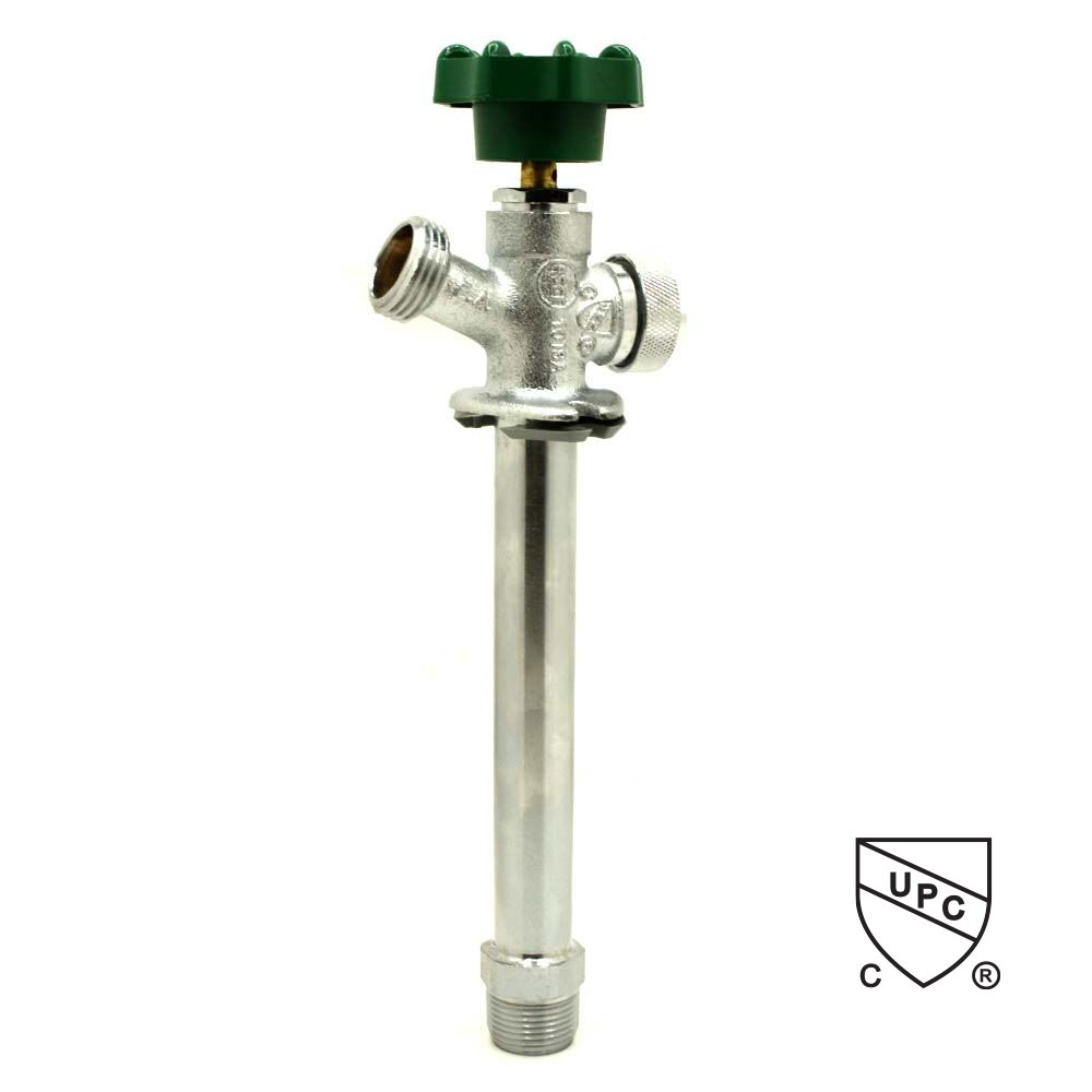 6" Anti-Siphon Frost Free Sillcock (3/4" MIP x 1/2" FIP x 3/4" GHT) - Economy