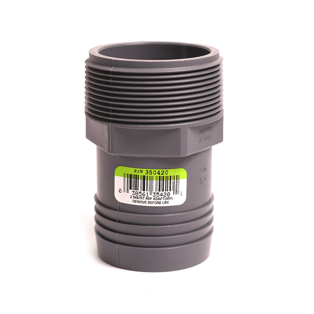 2" Poly Insert Male Adapter