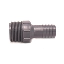 1" Male x 3/4" Poly Insert Reducer Adapter