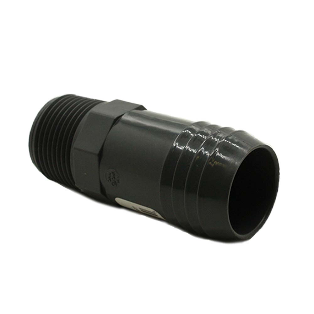 1" Male x 1-1/4" Poly Insert Reducer Adapter