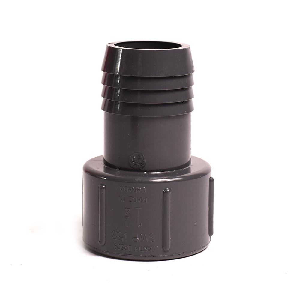 1-1/4" Poly Insert Female Adapter