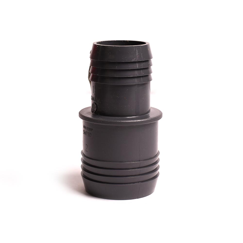 2" x 1-1/2" Poly Insert Reducer Coupling