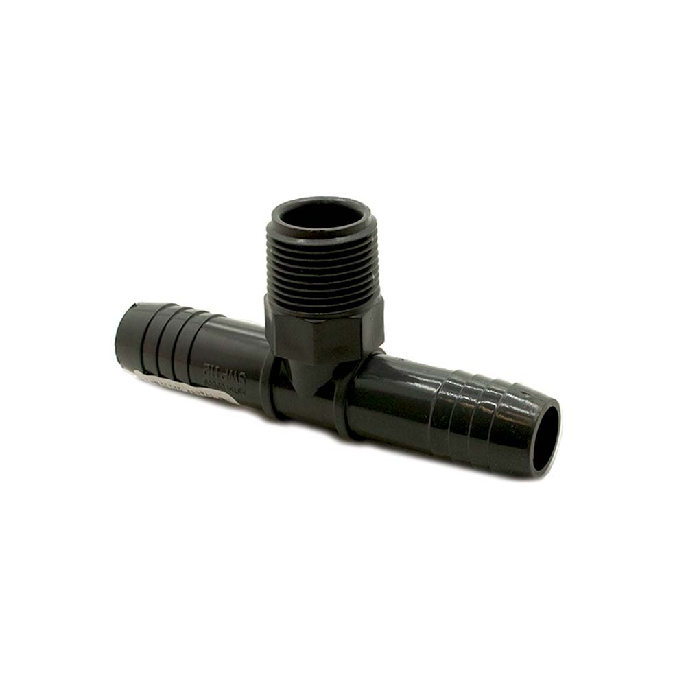 3/4" Poly Insert Male Combination Tee