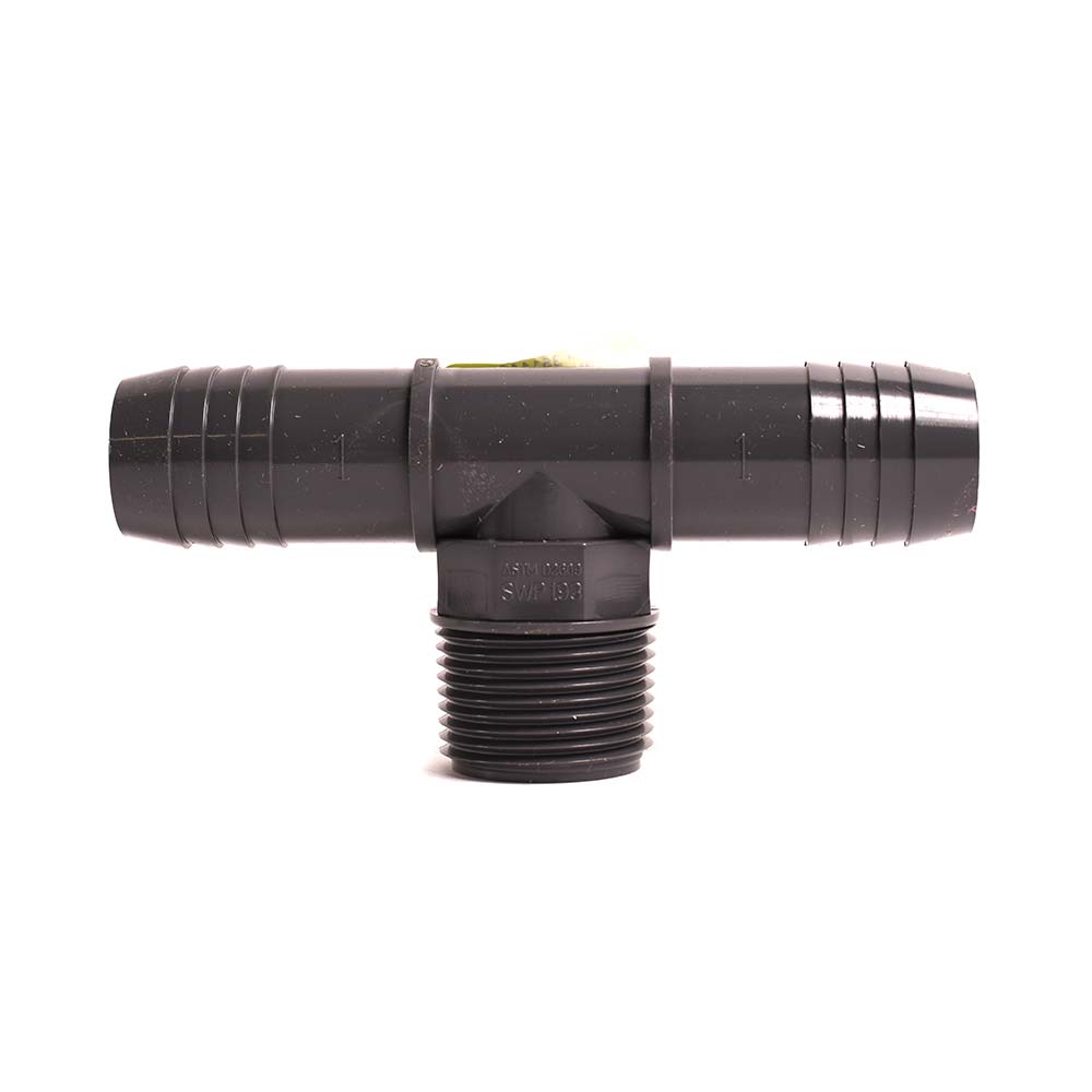 1/2" x 1/2" Poly Insert Combination Tee