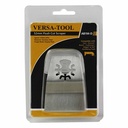 52mm Flush Cut (8mm Offset Mount) Stainless Steel Scraper  Compatible with Fein Multimaster, Dremel, Bosch, Craftsman, Ridgid Oscillating Tools - Single Display Pack