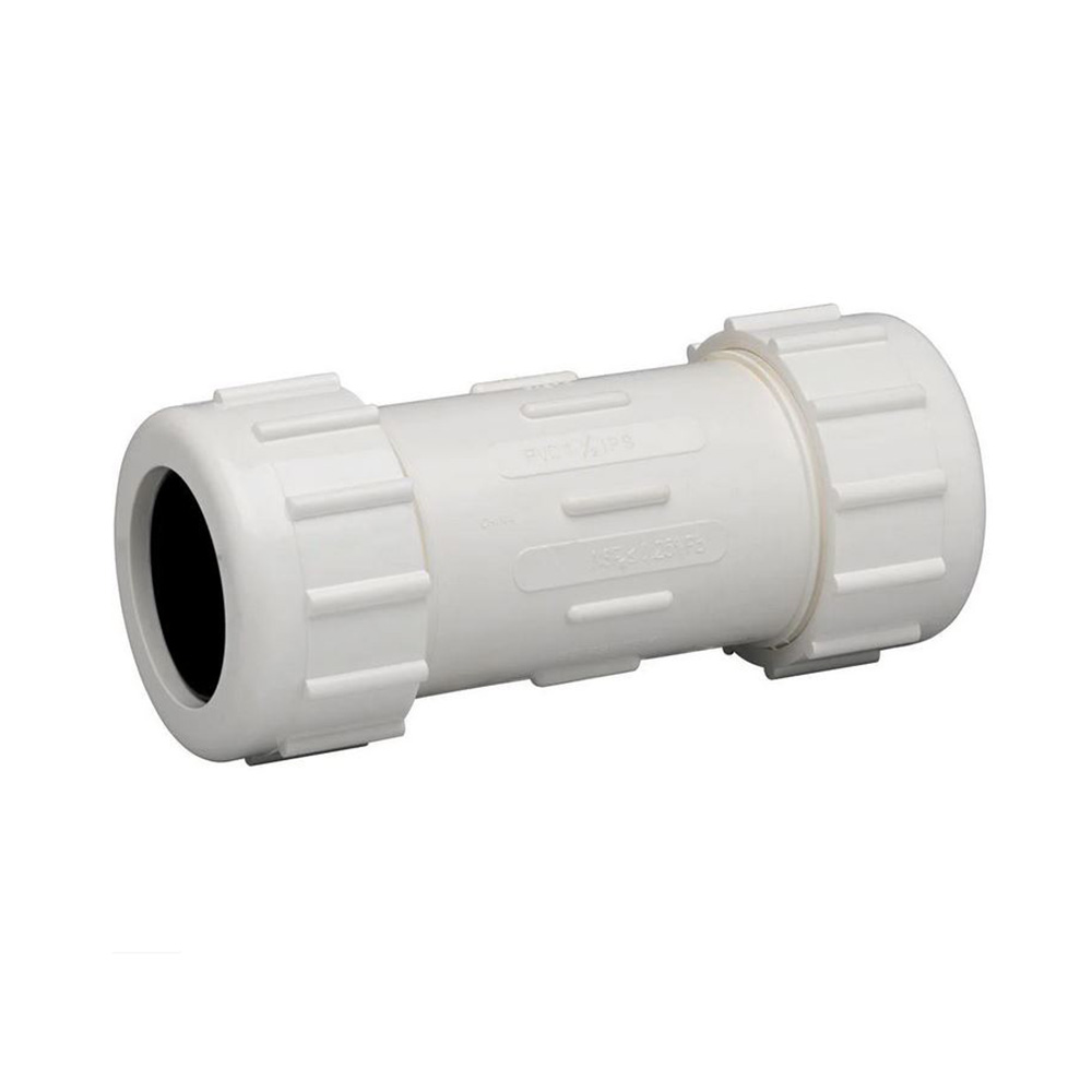 6" PVC COMP. COUPLING