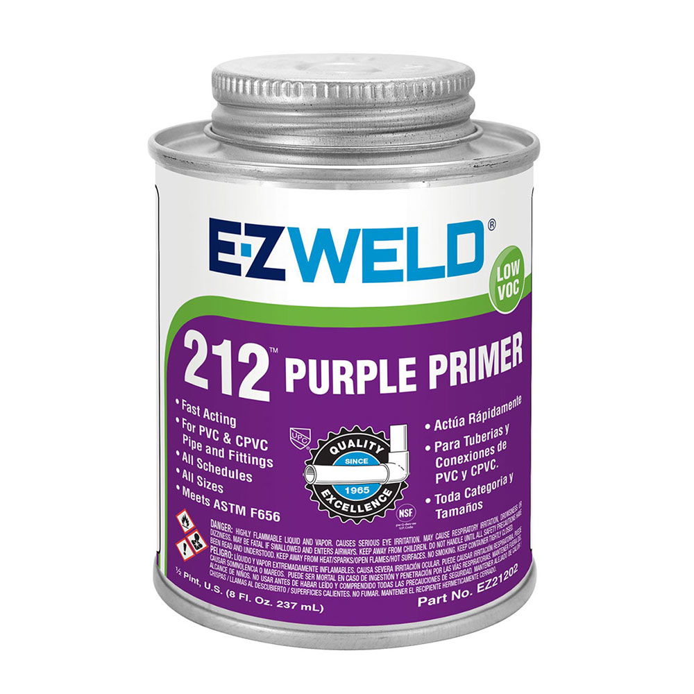 8 OZ Purple Primer, 1/2 Pint