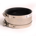 4" x 4" No-Hub Coupling Repair Clamps