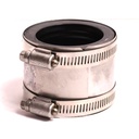 P3001-22 2" Cast Iron, Plastic or Steel to 2" Copper - Shielded No-Hub Coupling