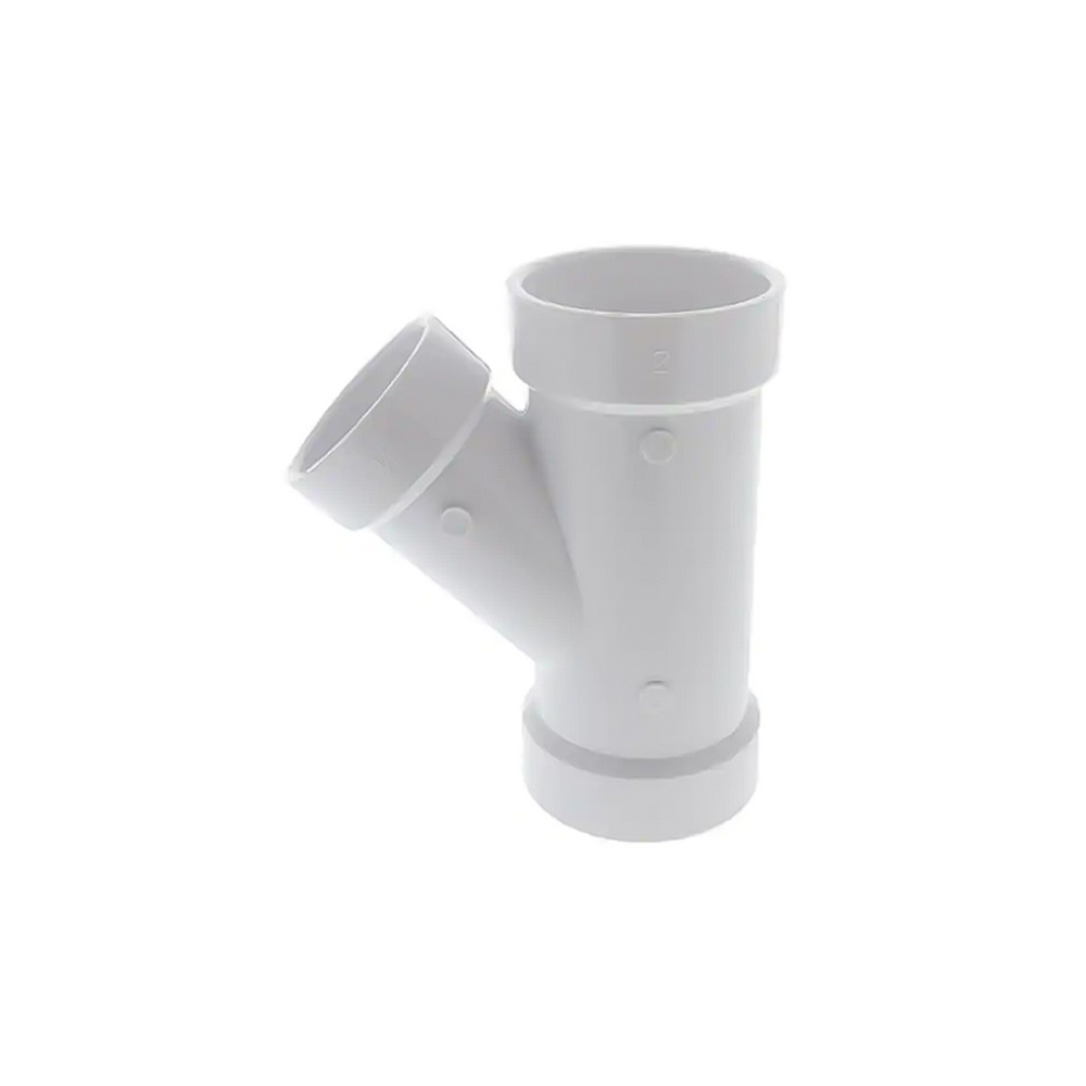 1-1/2" PVC DWV  Wye
