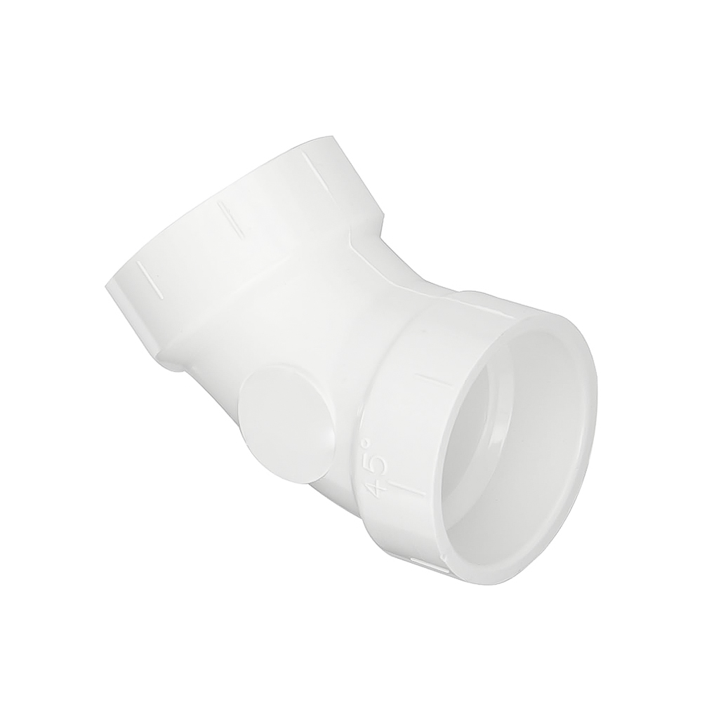 3" PVC DWV 1/8 Bend Elbow